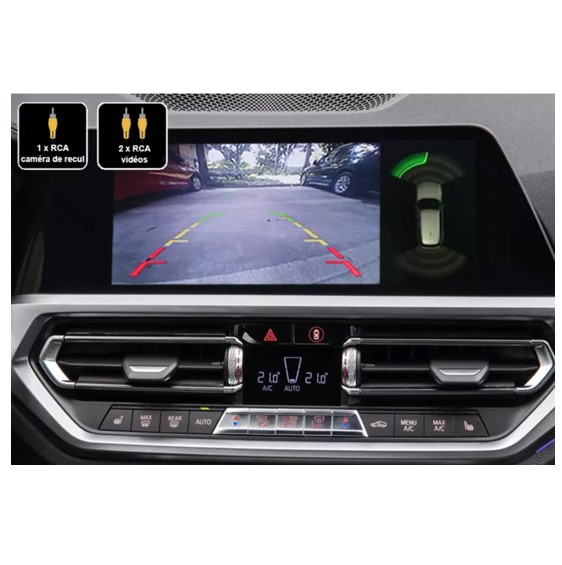 Bakkamera interface BMW med MGU 10,25" / 12,3" skærm