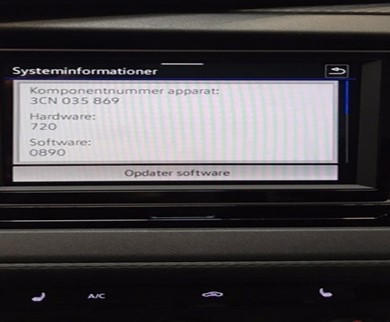 Bakkamera interface VAG 2018 MIB-GP (6.5") - Image 3