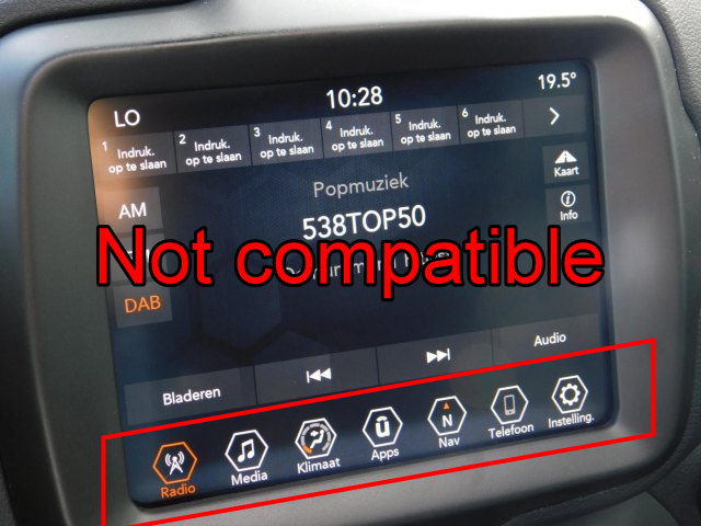 Video Bakkamera interface Jeep Compas 8,4" - Image 4