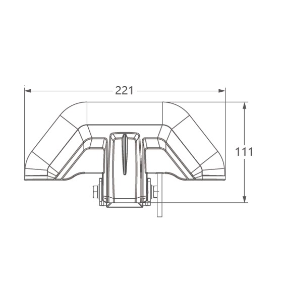 LED lysbro 135° hjørne montage - Image 4