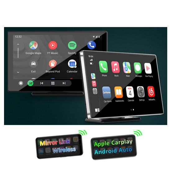 Apple Carplay & Android Auto 9" skærm