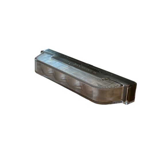 LED Frontgrill blitzlampe orange lys 4 LED slim