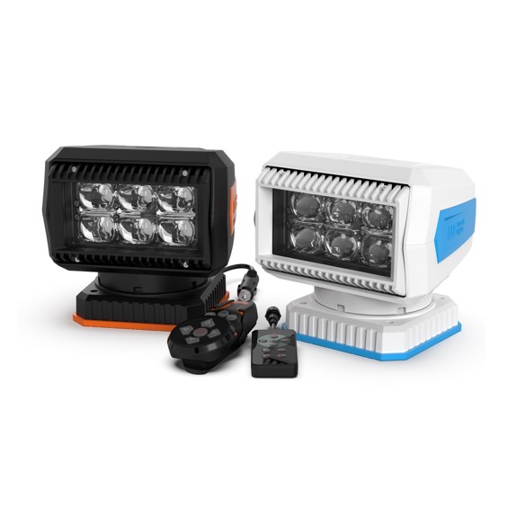 LED motoriseret søgelys med fjernbetjening 60W - Image 5