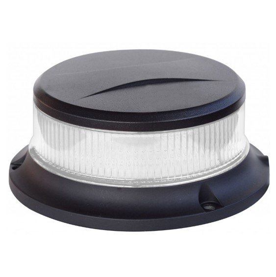 LED rotor tagblink Beacon hvidt glas orange lys slim - Image 4