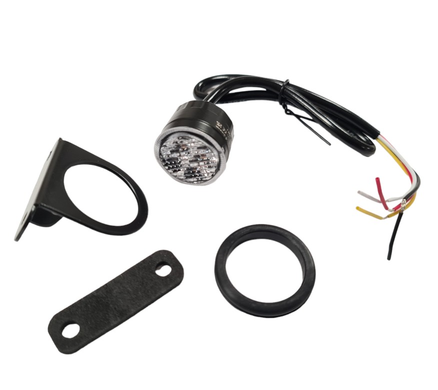 Slim rund LED pro strobe blitzlys til skjult montage - Image 3