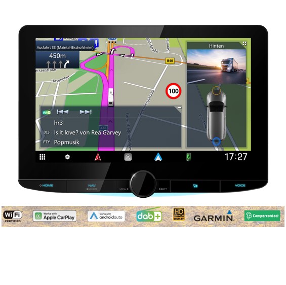 Kenwood DNR992RVS 10,1" Garmin mediacenter