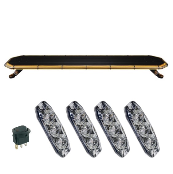 Led lysbro - tag advarsels flash kit 1