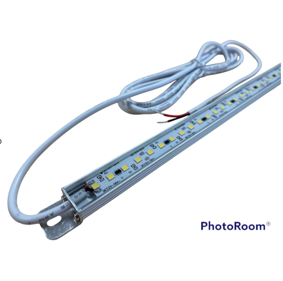 Led lysskinne 500mm 12-16V m. 2m kabel