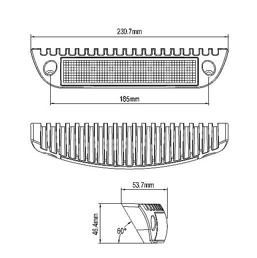 LED scenelys 9" 1580LM - Image 3