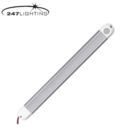 LED lysskinne 380mm m/pir sensor