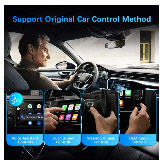 Trådløs Apple Carplay/Android Auto Dongle - Image 4