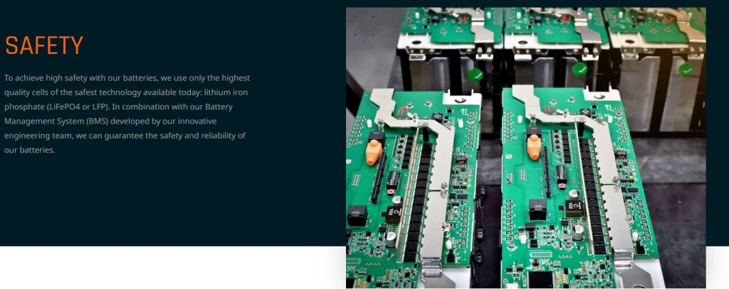 Super B Lithium100Ah proff batteri BMS190 - Image 2