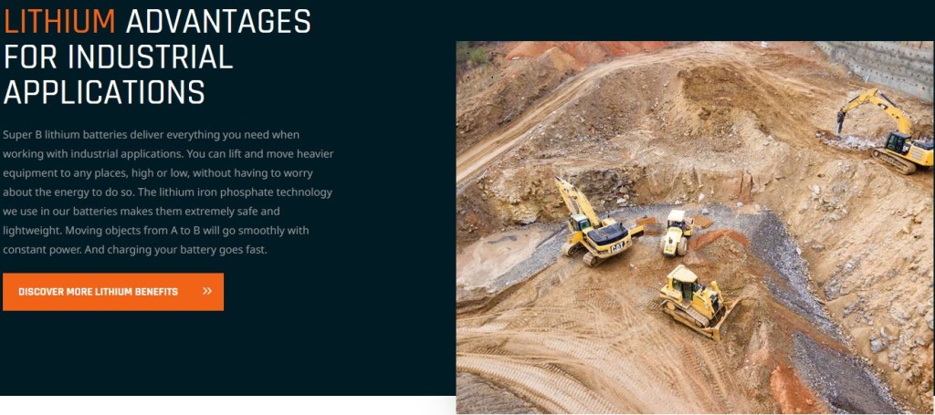 Super B Lithium100Ah proff batteri BMS190 - Image 3