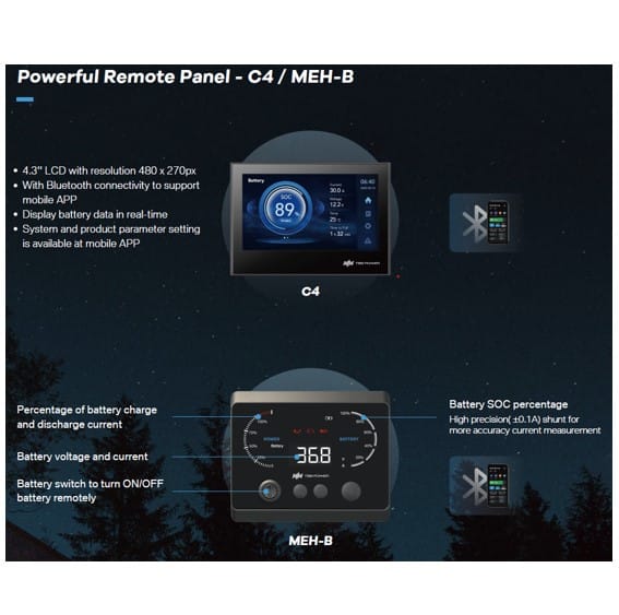TBB lithium batteri 12V 105Ah med BMS 200A - Image 3