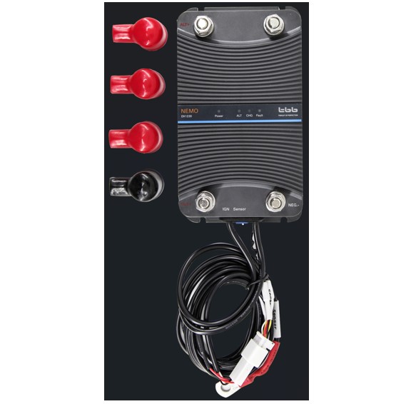 TBB DDX1230 DC-dc step-up Euro6 batterilader med solar 30 Watt - Image 2