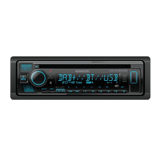 Kenwood KDC-BT560DAB bilradio inkl DAB antenne