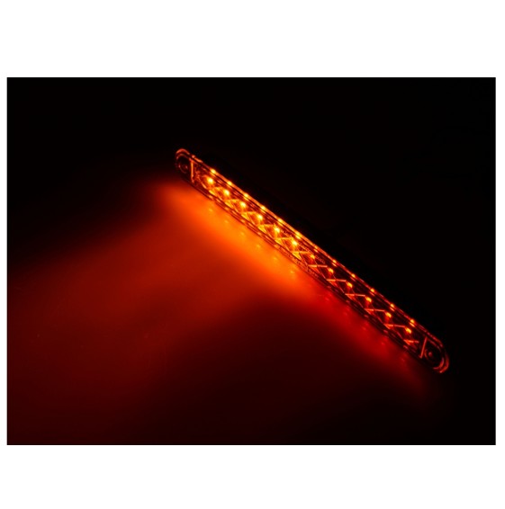 LED strip kombi bak-blink-baglygte sort - Image 3