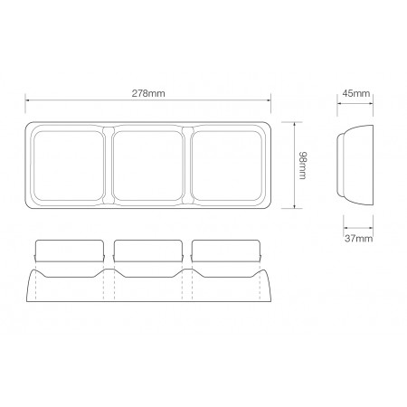 LED Beslag til lodret montering af 80'er serien - Image 3