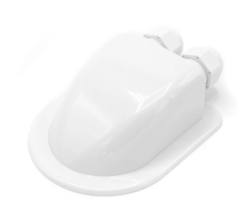 Solar taggennemføring Dobbelt HVID - Image 3