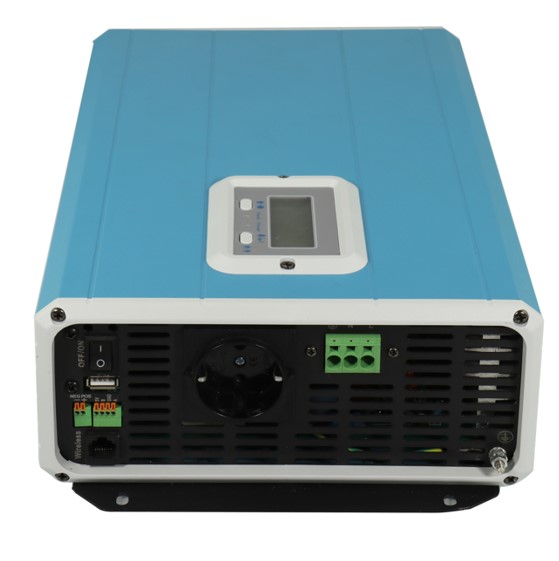 PP serie professionel 2000watt sinus inverter m. display og app