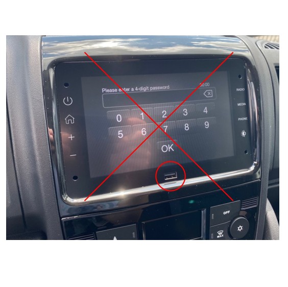 Bakkamera Fiat Ducato 7" LVDS+Kamera - Image 3