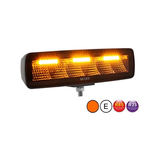 Kombi LED Arbejdslampe, blitzlys, baklys E mærket