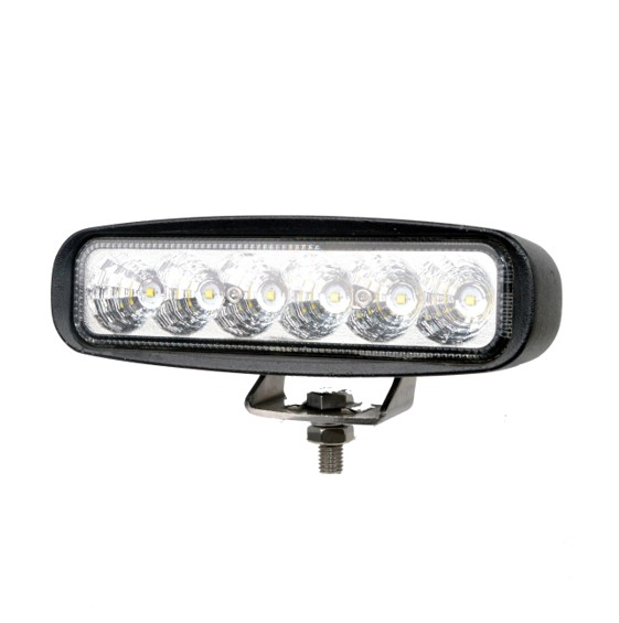 LED retangulær arbejdslampe R23 18 watt