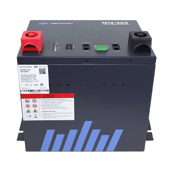 TBB lithium 12V 200Ah batteri med BMS 300A
