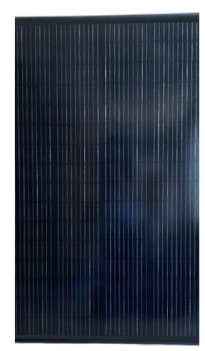 TopCon Solpanel 12V 240W Sort i Alu ramme